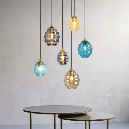 Colorful Glass Kitchen Pendant Lighting