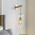 Modern Glass Wall Sconce Decorative Indoor Wall Light -Homdiy
