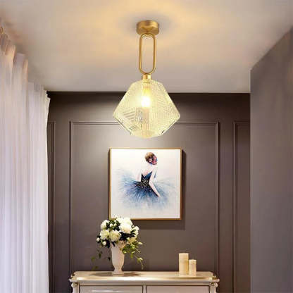 Modern Glass Hallway Ceiling Lights