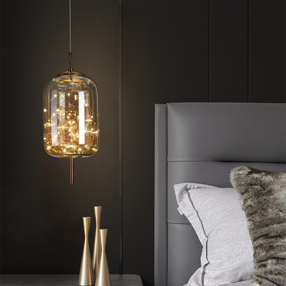 Modern Glass LED Pendant Lights