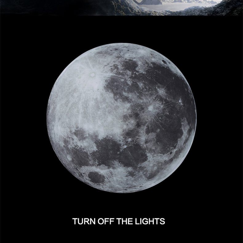 Decoration LED Moon Wall Lamp For Bedroom -Homdiy