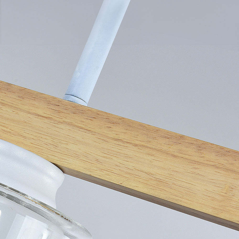 Modern Wood Bar pendant light For Kitchen Island