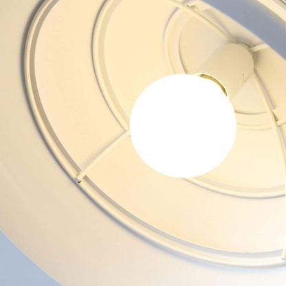 Simple White Industrial Pendant Lamp