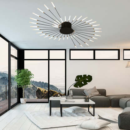 Multiple-Head Design Creativity Bedroom LED Ceiling Light