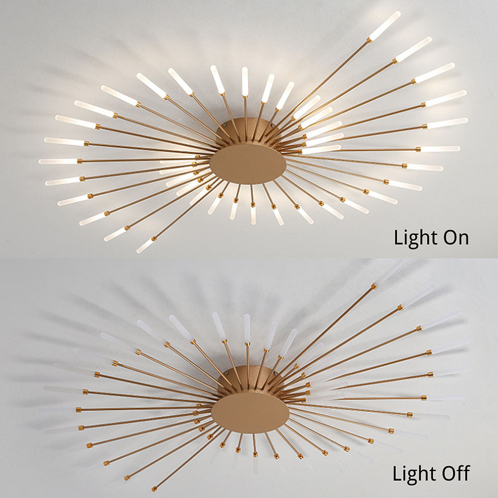 Multiple-Head Design Creativity Bedroom LED Ceiling Light