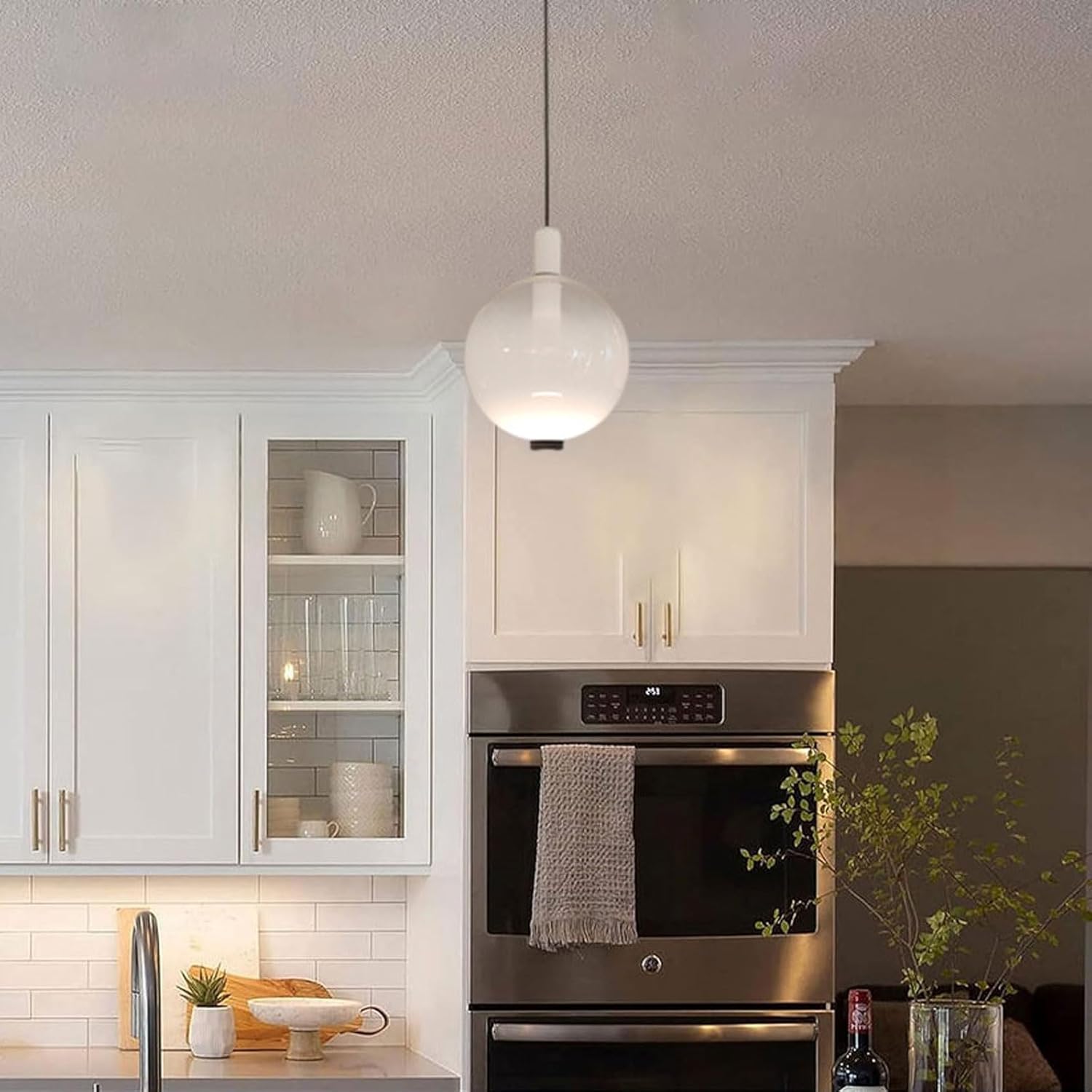 Creative Colorful Glass Hanging Lamp