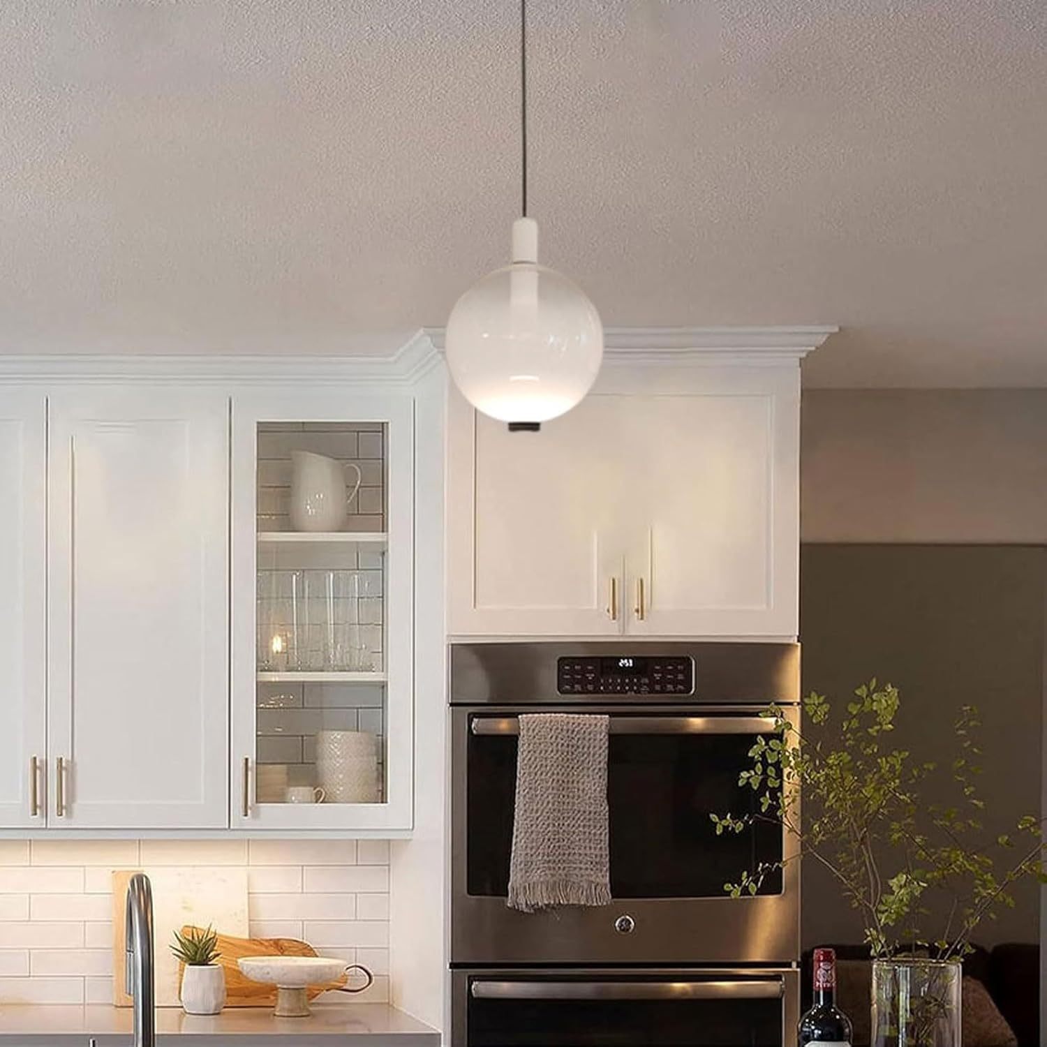 Creative Colorful Glass Hanging Lamp