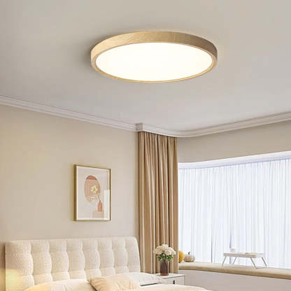 Wooden LED Ceiling Light for Bedroom