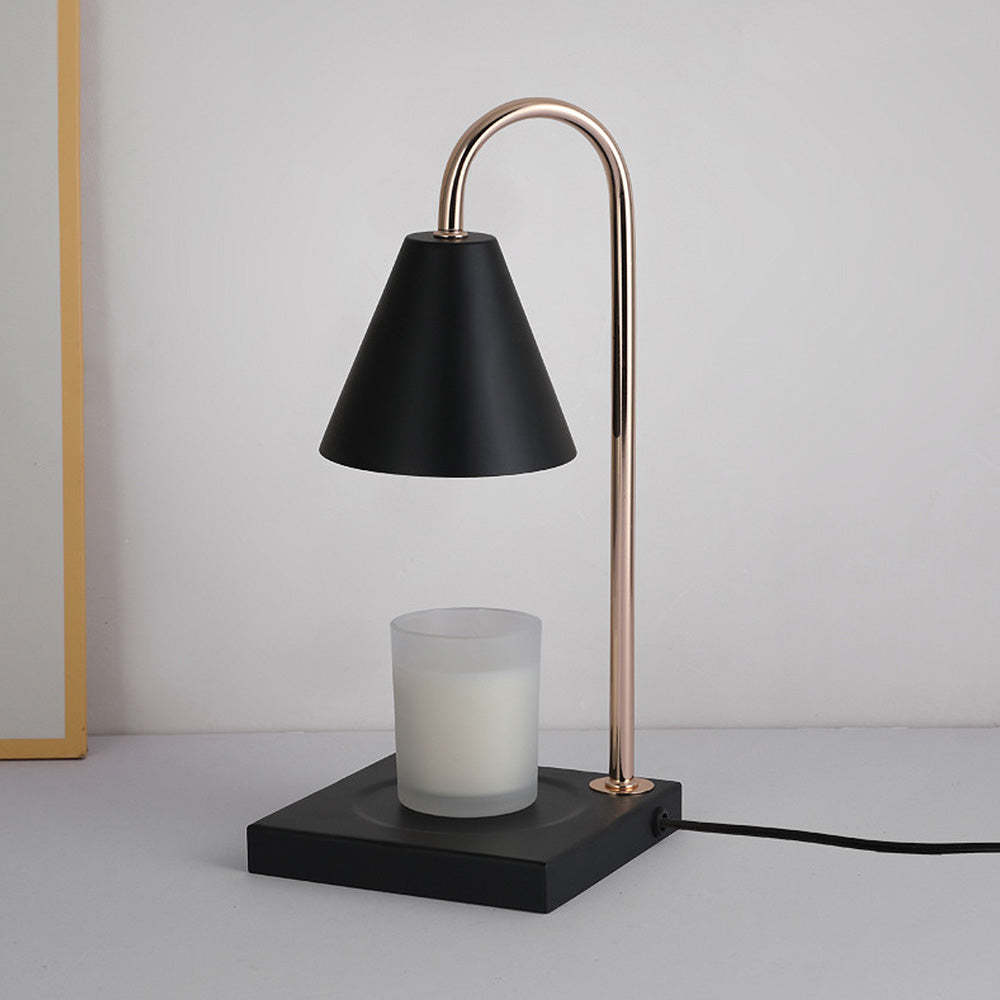 Wood Simple Iron Bedroom Mini Candle Warmer Light