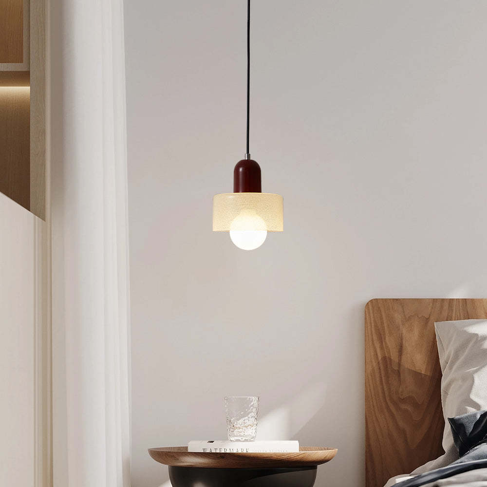 Contemporary Nordic Transparent Glass Living Room Pendant Lights