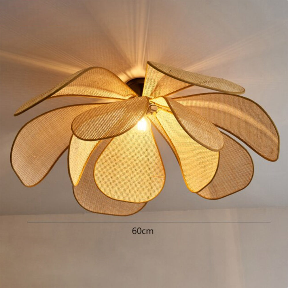Natural Rattan Kitchen Pendant lighting
