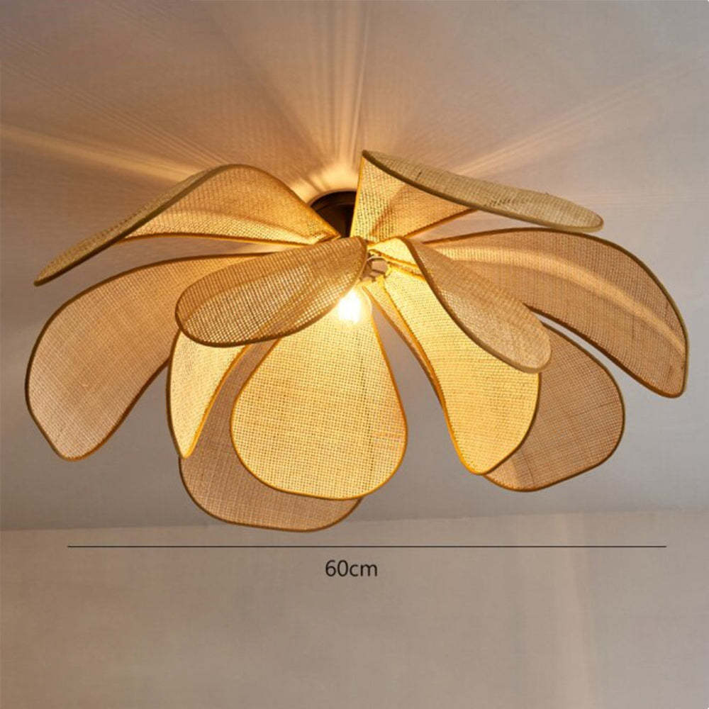 Natural Rattan Kitchen Pendant lighting