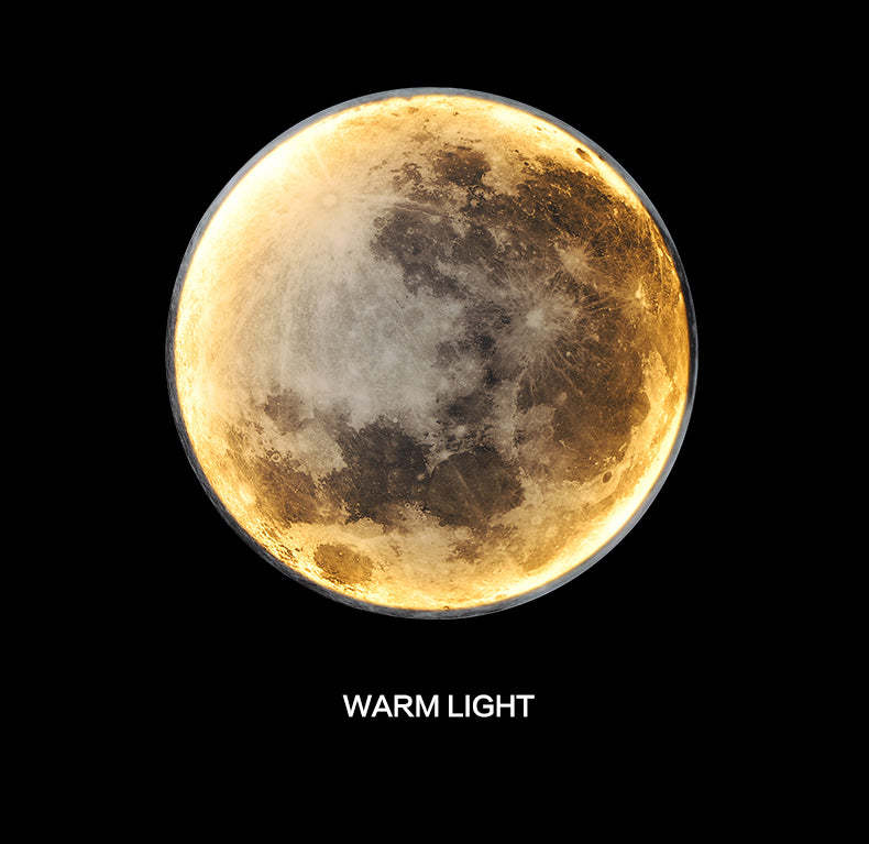 Decoration LED Moon Wall Lamp For Bedroom -Homdiy