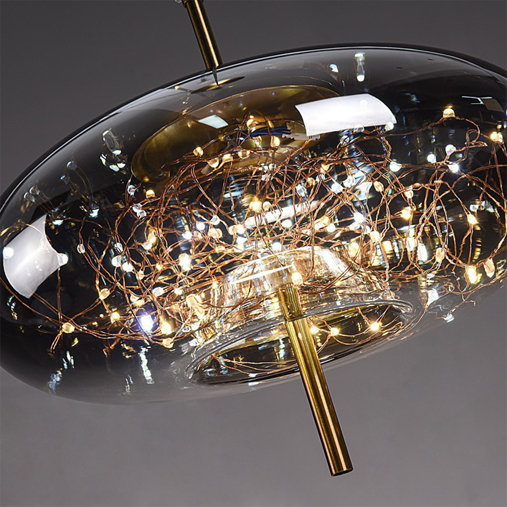 Modern Glass LED Pendant Lights