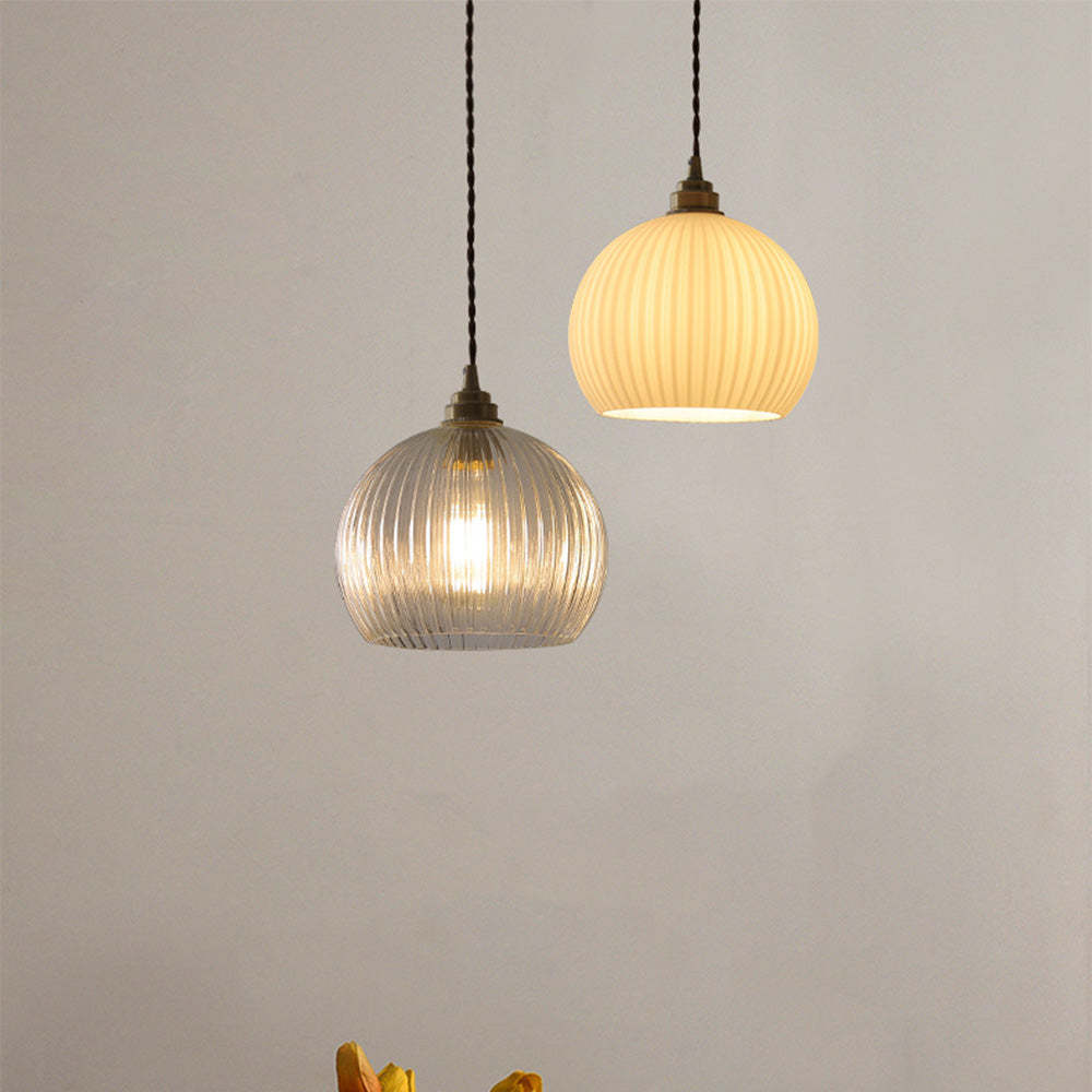 Modern Glass Hanging Lamp For Kitchen