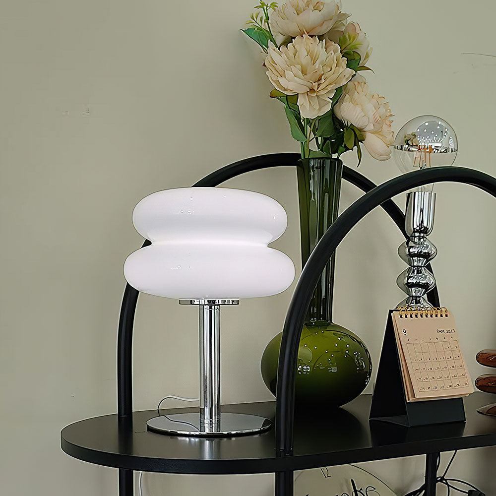 Morandi Glass Simple Living Room Mini Table Lamp