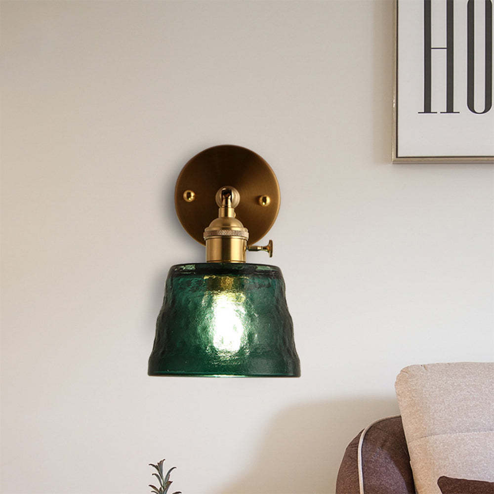 Nordic Vintage Glass Wall Sconce -Homdiy