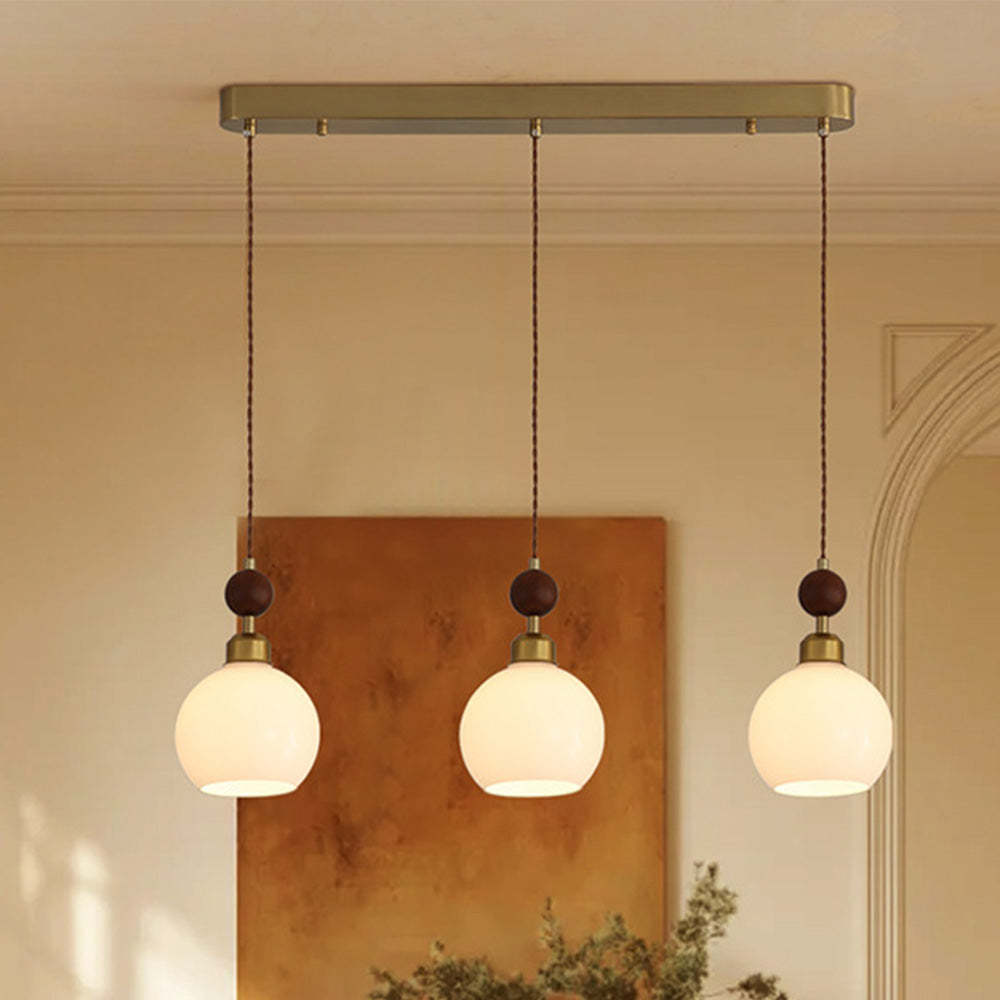 Nordic Glass Pendant Lighting For Kitchen Island