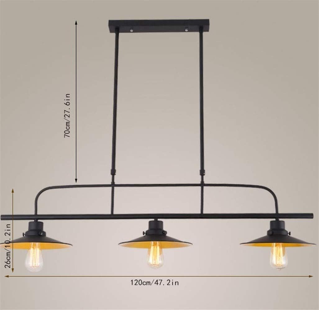 Industrial Black Ceiling Light For Kitchen Island