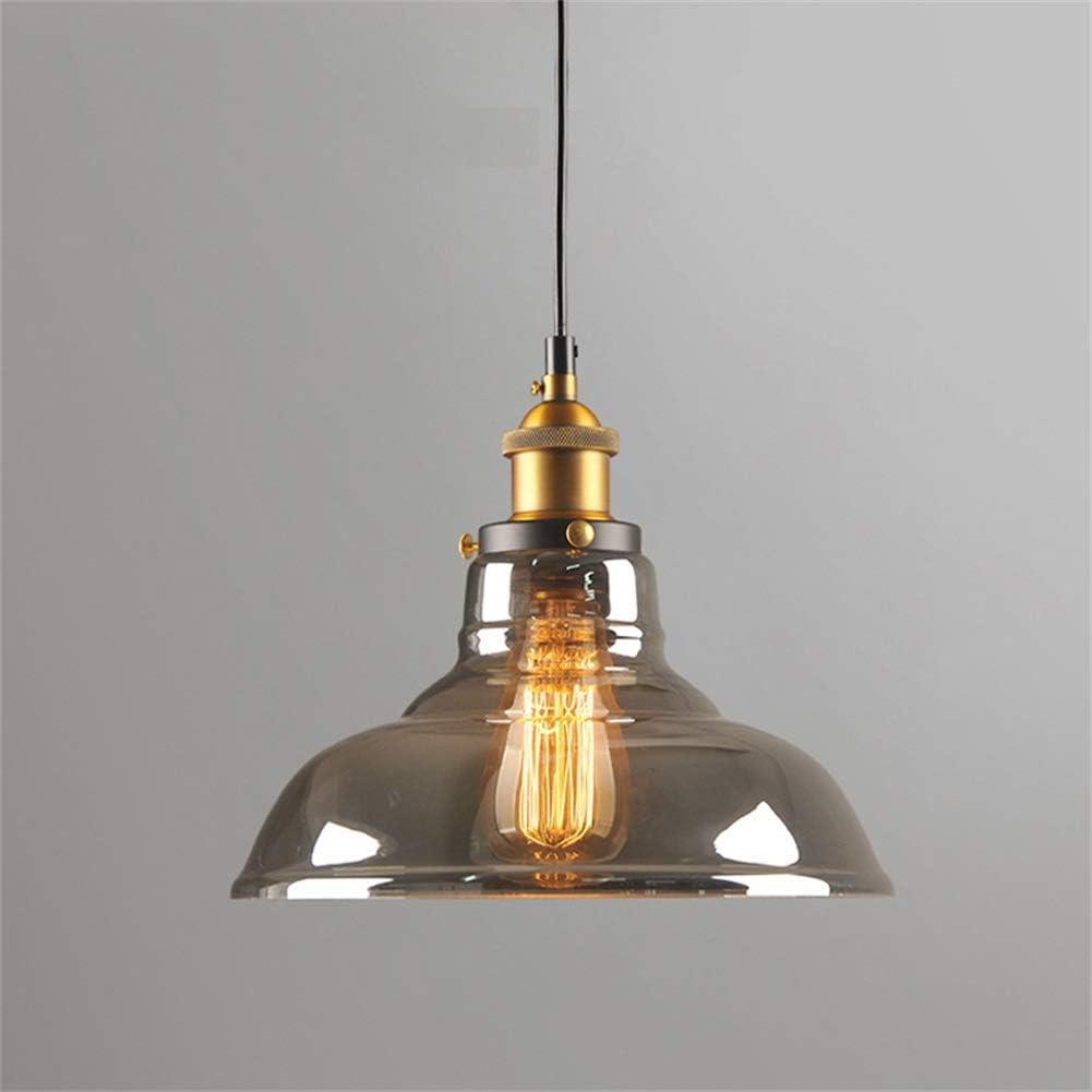 Nordic Simple Clear Glass Bedside Pendant Lighting