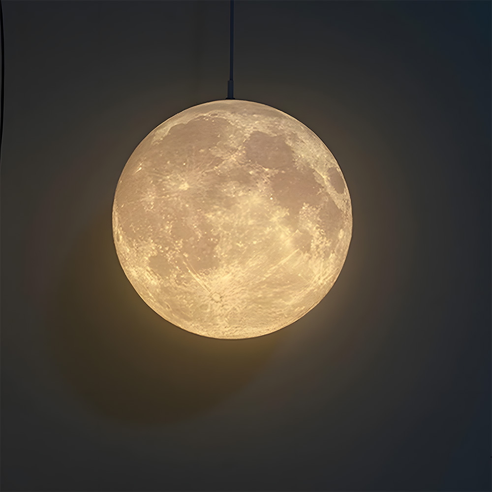 Creative Universe Planet Moon Bedroom Pendant Light