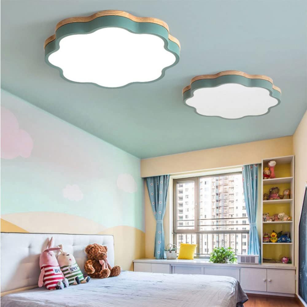 Modern Acrylic Flowers Kid LED Ceiling Light For Bedroom