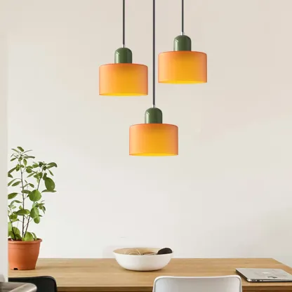 Bauhaus Modern Glass Ceiling Pendant Light