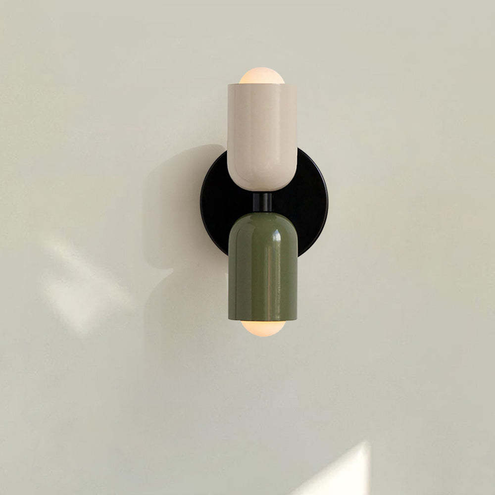 Double Head Vintage Bedroom Wall Light