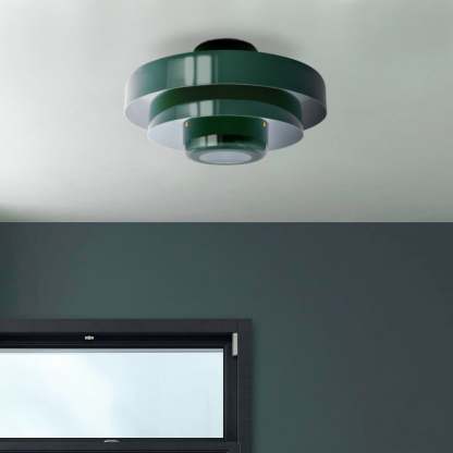 Mid-Century Iron Ceiling Lights