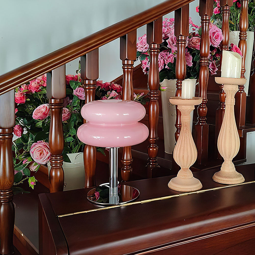 Morandi Glass Simple Living Room Mini Table Lamp