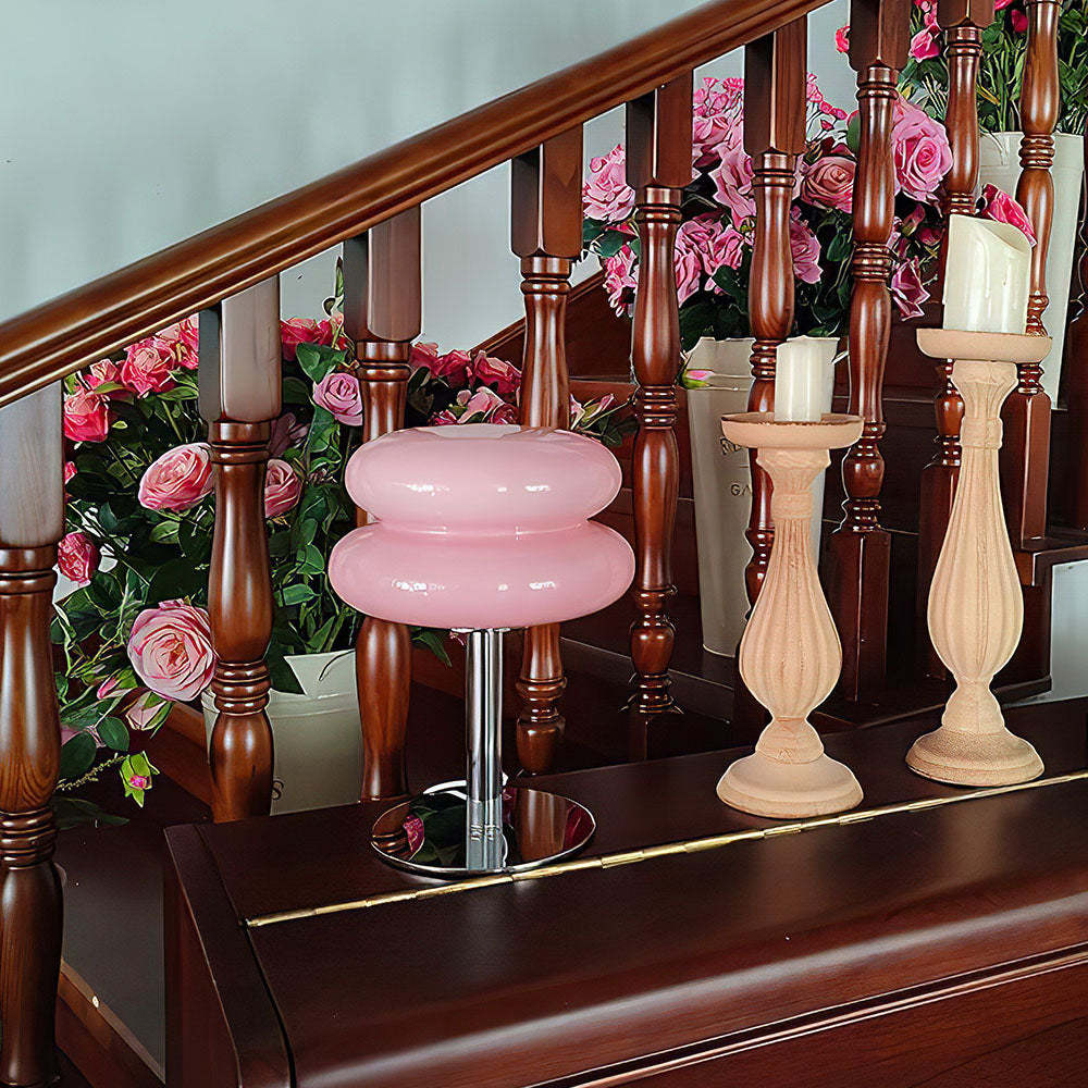 Morandi Glass Simple Living Room Mini Table Lamp