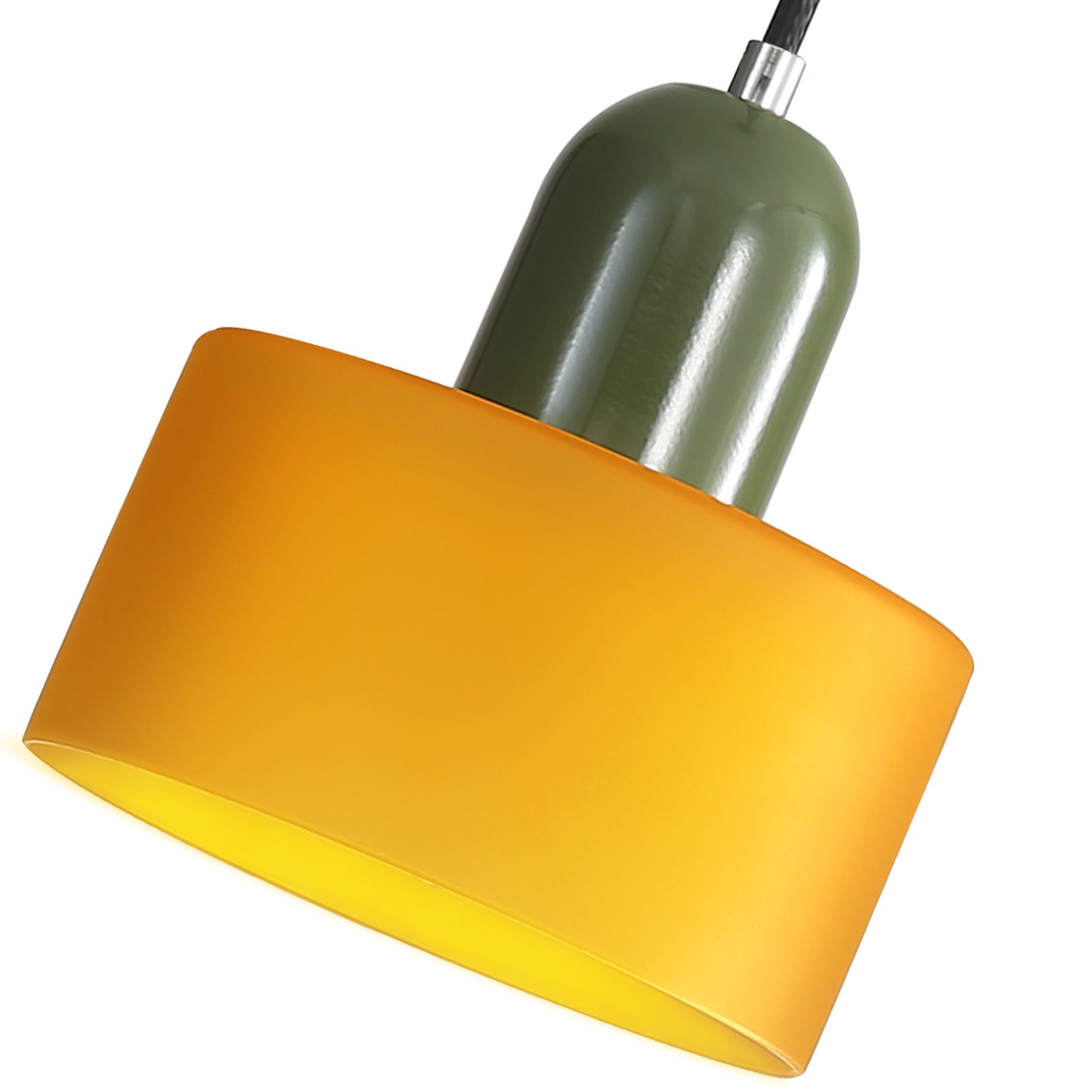 Vintage Glass Pendant Light For Dining Room