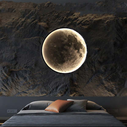 Decoration LED Moon Wall Lamp For Bedroom -Homdiy