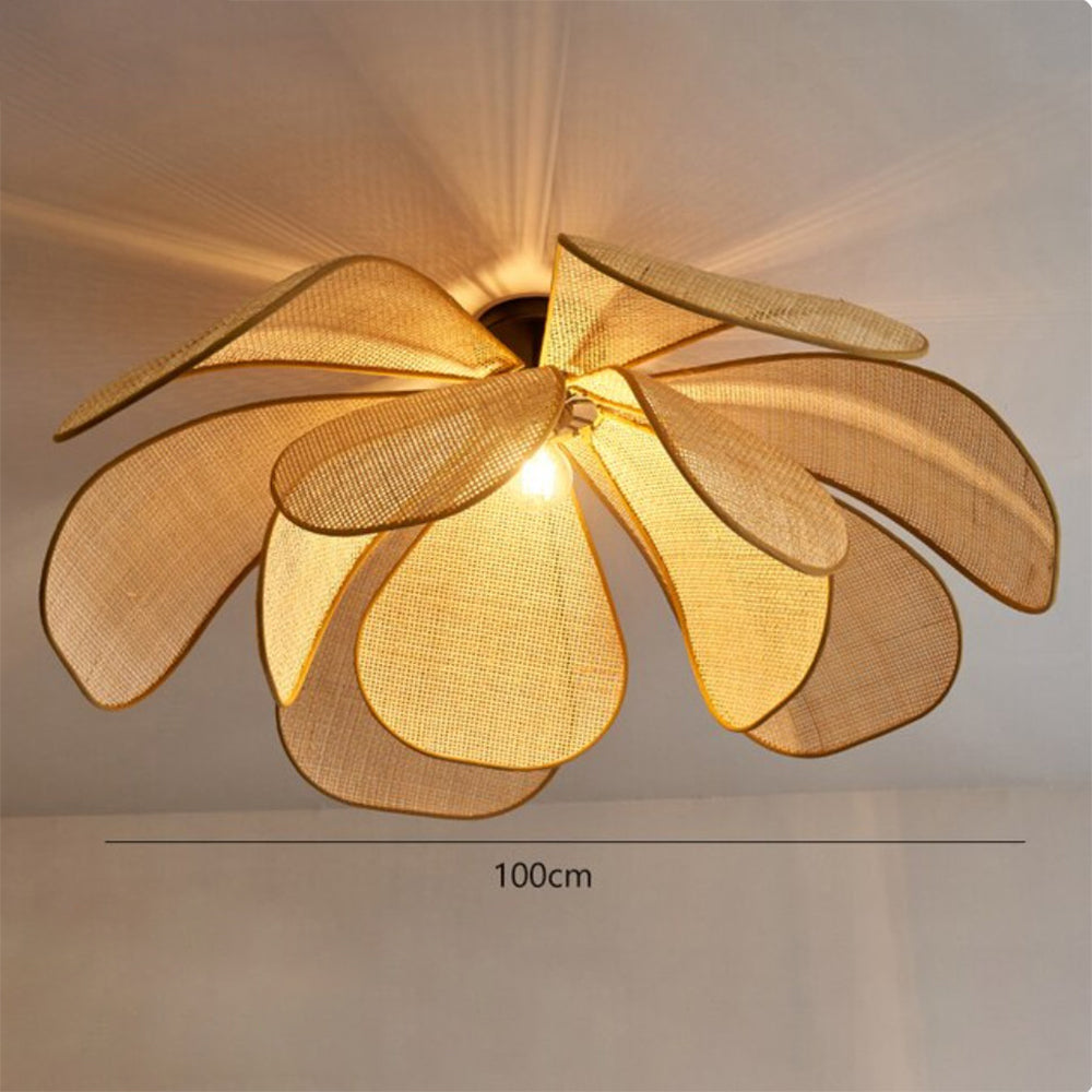 Natural Rattan Kitchen Pendant lighting