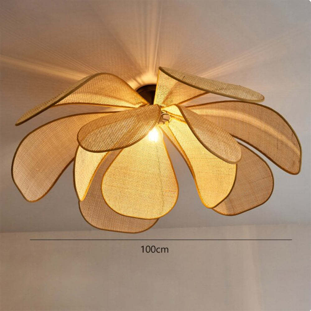 Natural Rattan Kitchen Pendant lighting