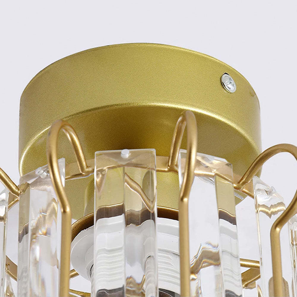 Art Deco Black Metal Ceiling Lights For Bedroom