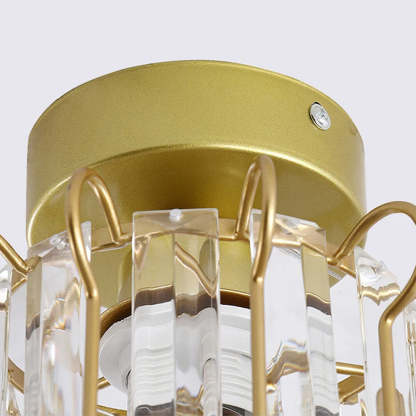 Art Deco Black Metal Ceiling Lights For Bedroom