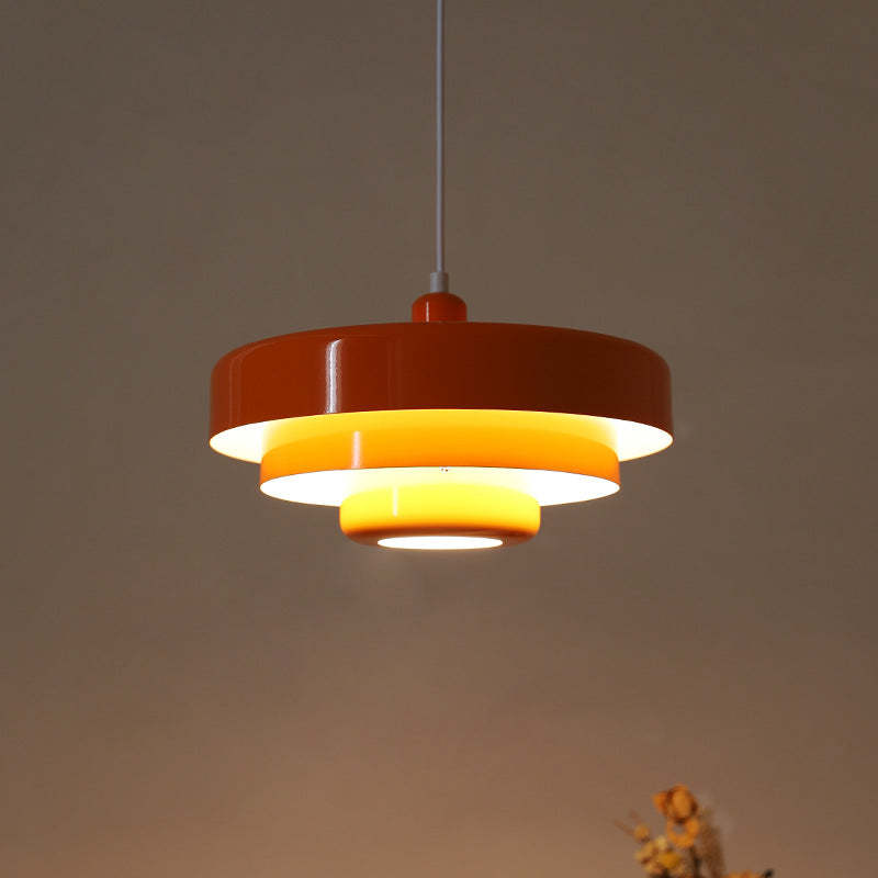 Medieval Iron Retro Single Head Bauhaus Pendant Light -Homdiy