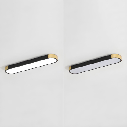 Modern Chic Iron Living Room Flush LED Ceiling Light