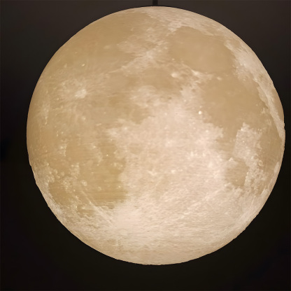 Creative Universe Planet Moon Bedroom Pendant Light