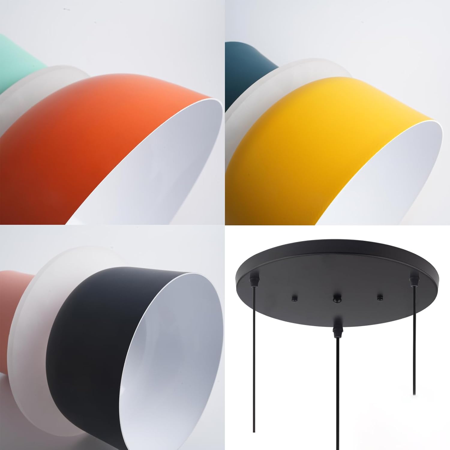 Modern Macaron Triple Pendant Light For Kitchen Island