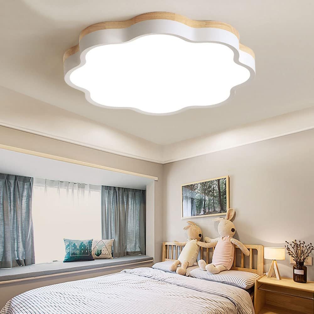 Modern Acrylic Flowers Kid LED Ceiling Light For Bedroom