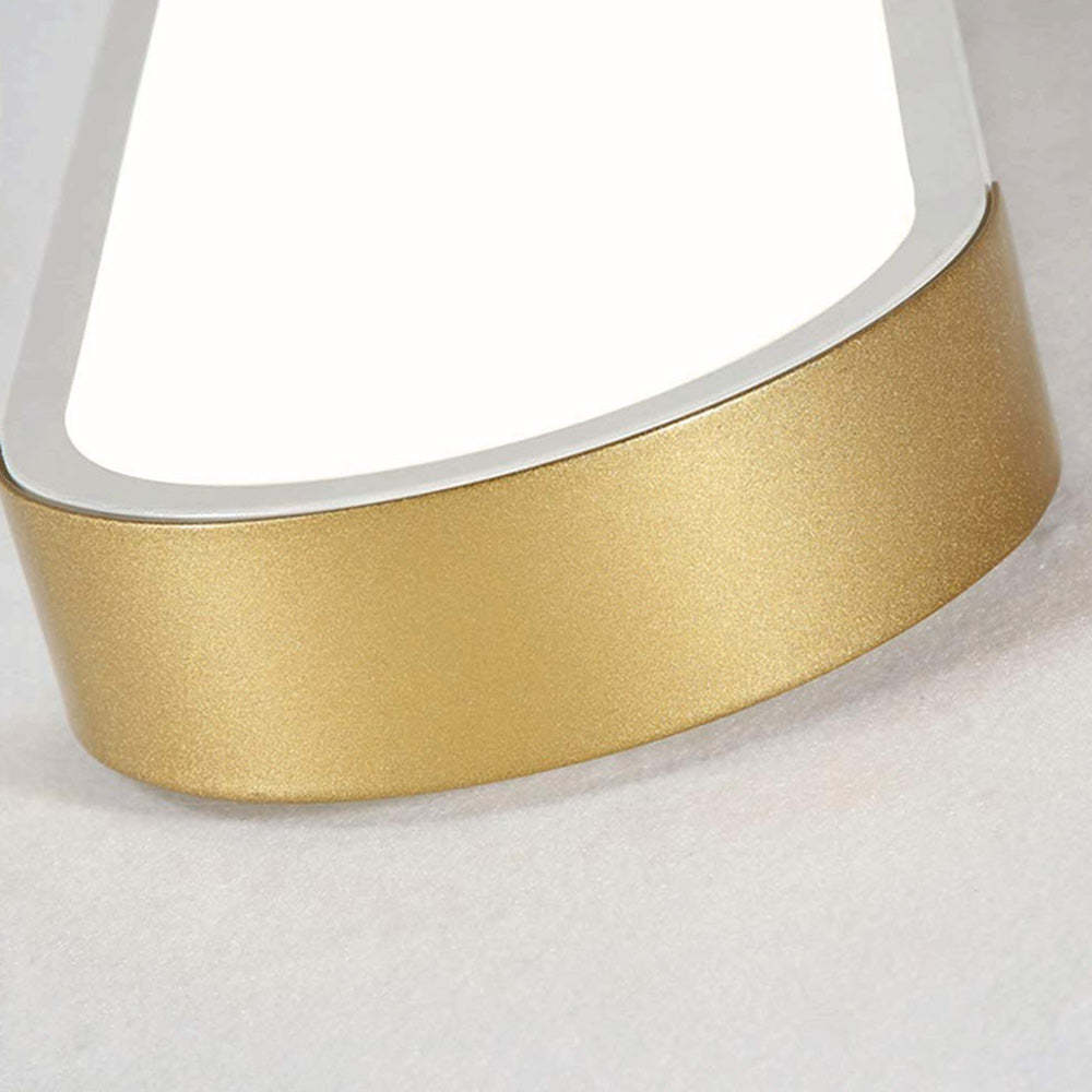 Modern Chic Iron Living Room Flush LED Ceiling Light