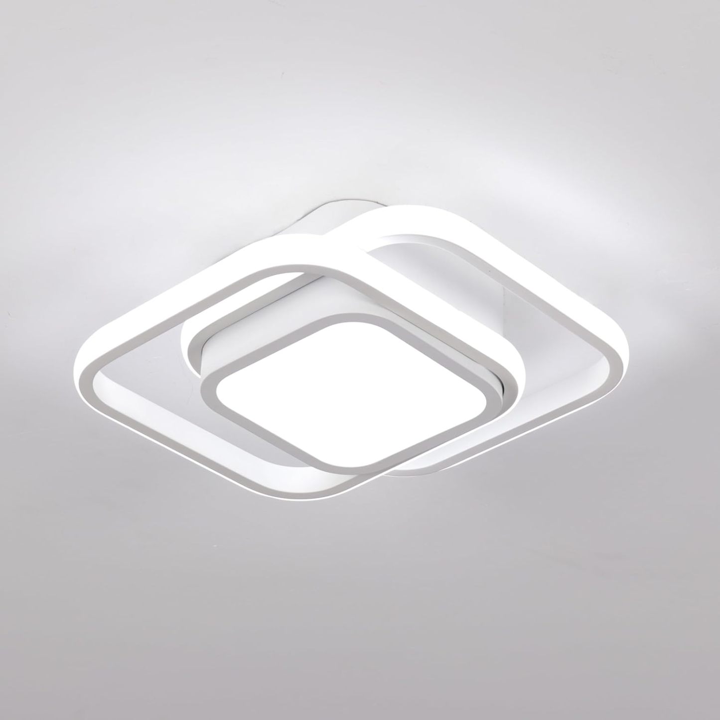 Double Ring Simple LED Ceiling Lamp