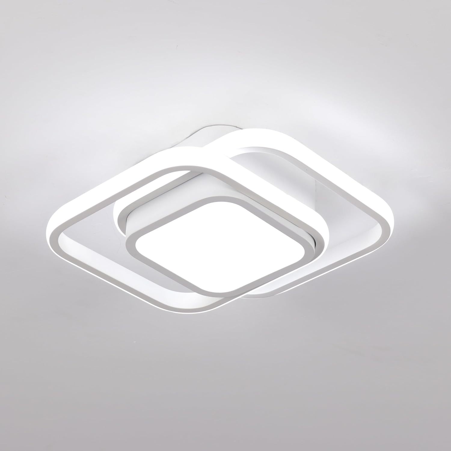 Double Ring Simple LED Ceiling Lamp