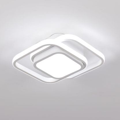 Double Ring Simple LED Ceiling Lamp