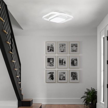 Double Ring Simple LED Ceiling Lamp