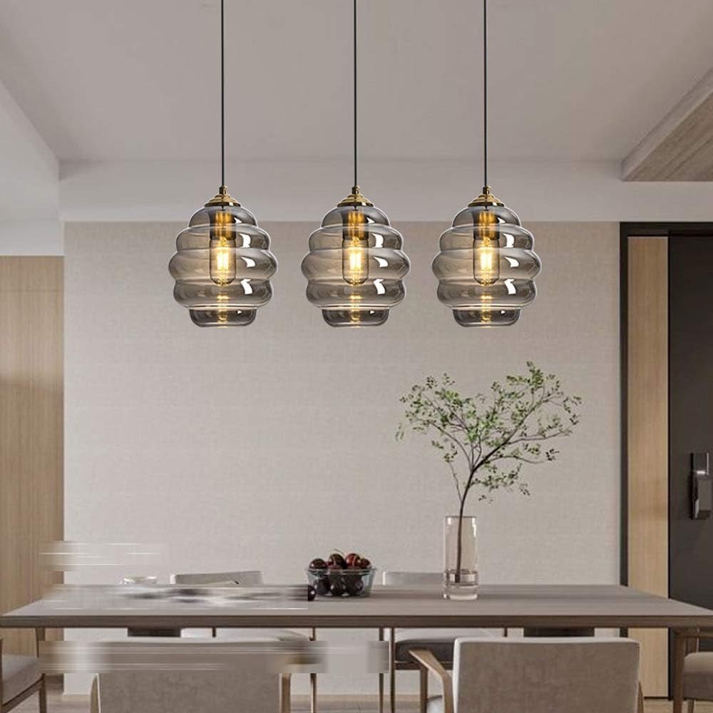 Colorful Glass Kitchen Pendant Lighting