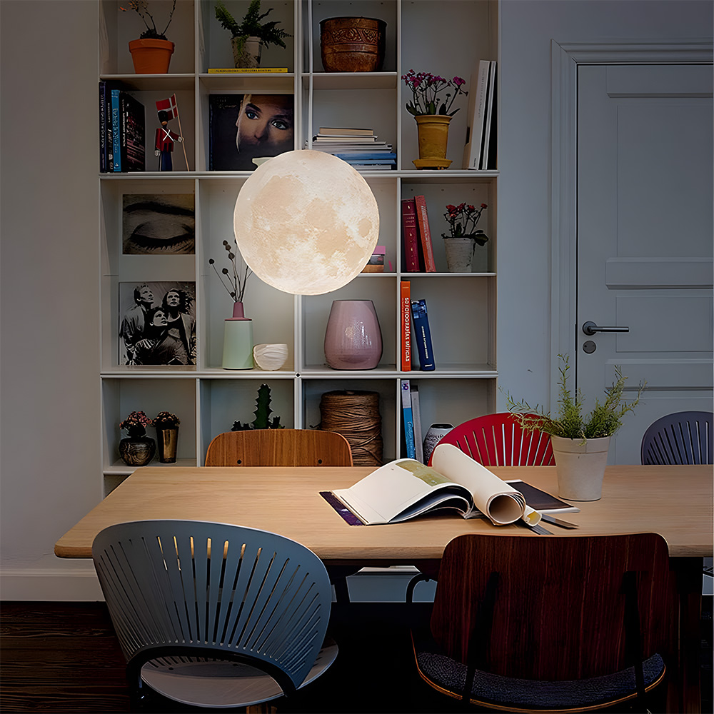 Creative Universe Planet Moon Bedroom Pendant Light