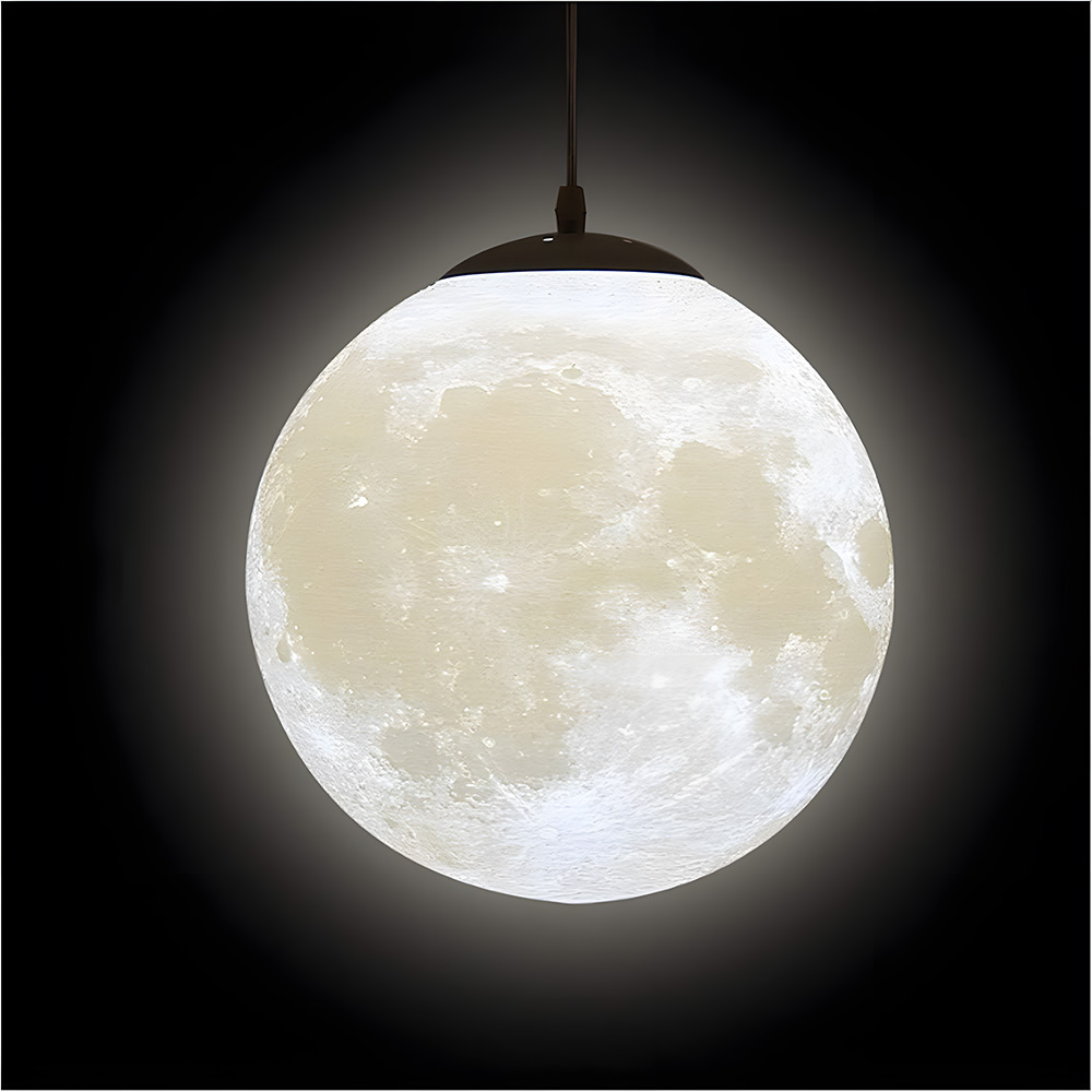 Creative Universe Planet Moon Bedroom Pendant Light